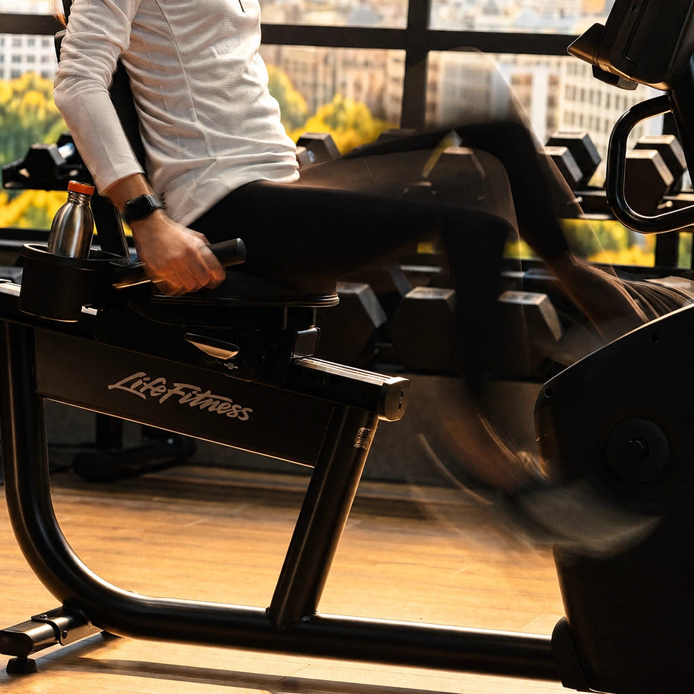 Atmos Recumbent Bike Home Edition - side view