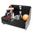 PRx Large Junk Drawer in black powder-coated steel mounted on a gym wall