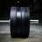 Close view of PRx Prime Bumper Plate rubber surface texture