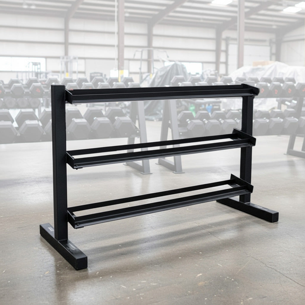 Body-Solid Best Fitness BFDR10B 3-Tier Dumbbell Rack - view 2