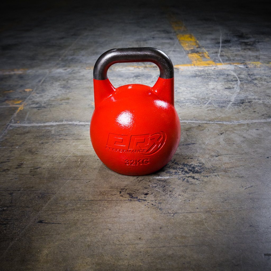 PRx competition kettlebell shown from above