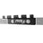 PRx Build Limitless 81 inch Rack Mount Barbell Storage holding an Olympic barbell vertically