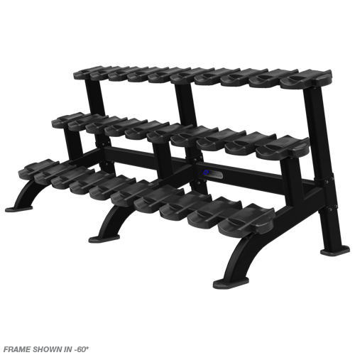 Nautilus Dumbbell Rack, Triple