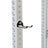 PRx Build Limitless Storage Hook mounted to a rack upright holding mobility bands
