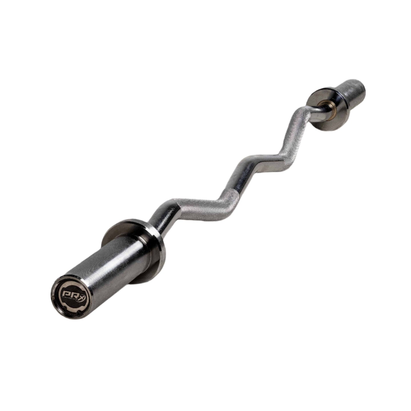 PRx Olympic E-Z Curl Barbell full view