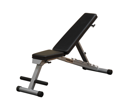Powerline Folding Weight Bench, 7 Positions, No Assembly Required