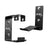 Close-up of the 7-gauge steel Profile Leg Curl Extension Storage bracket