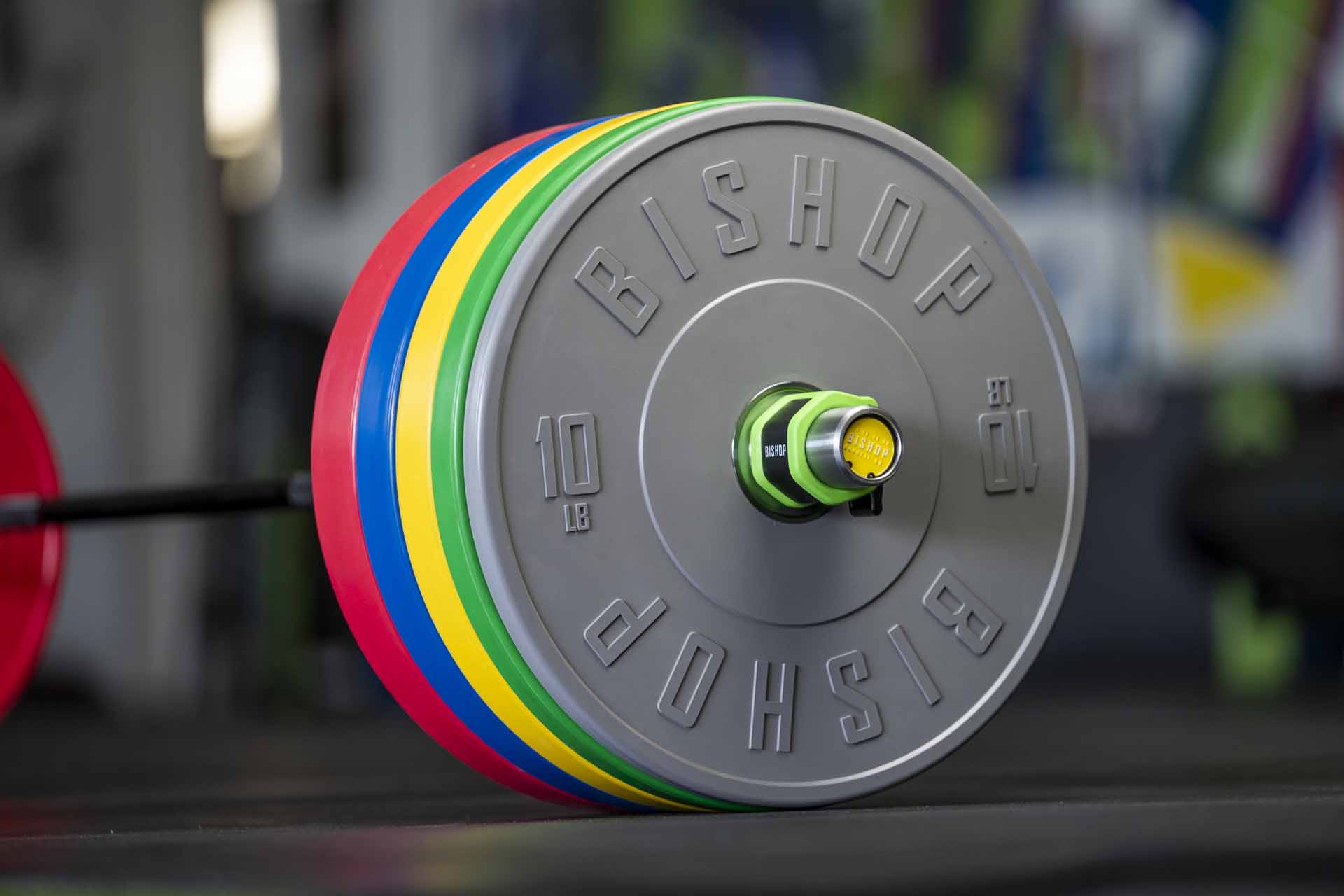 Rubber Olympic Barbell Collars