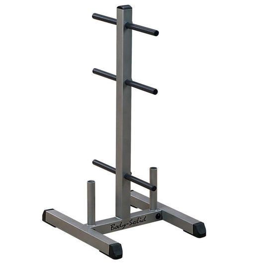 Body-Solid 6-Post Weight Tree and Bar Holder for Standard Weight Plates