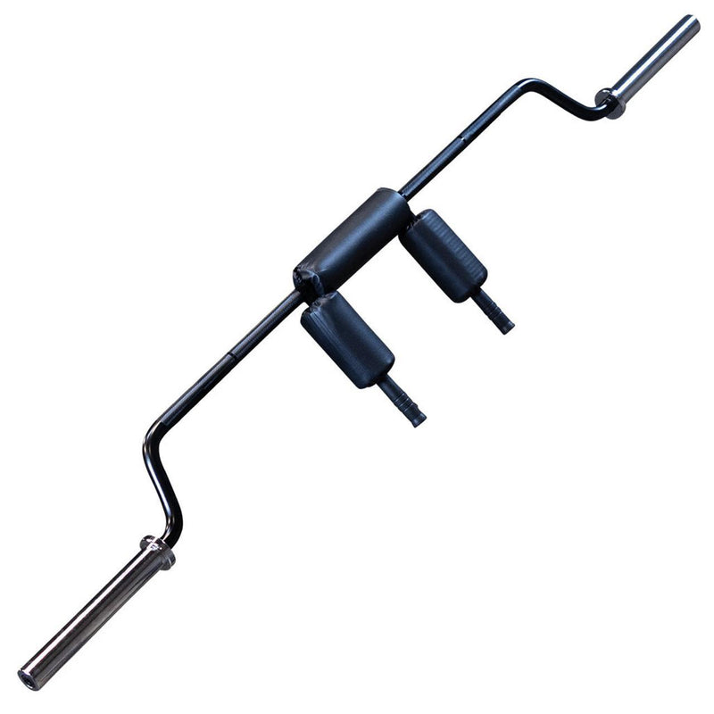 Body-Solid Safety Squat Olympic Bar, with built-in Padding and 1000 lb. Weight Capacity