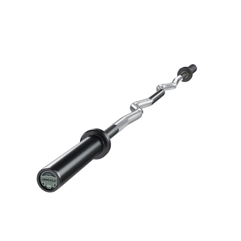 PRx Hammerhead Rackable Curl Bar full view