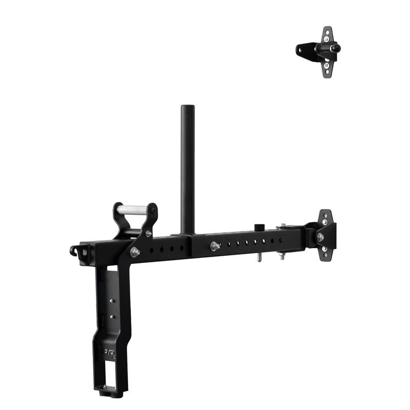 PRx Profile Belt Squat deployed and loaded with plates