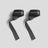 Lifting Straps | Premium Padded Weightlifting Straps - Gray