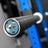 PRx Stainless Thresher Bar in a home gym setting