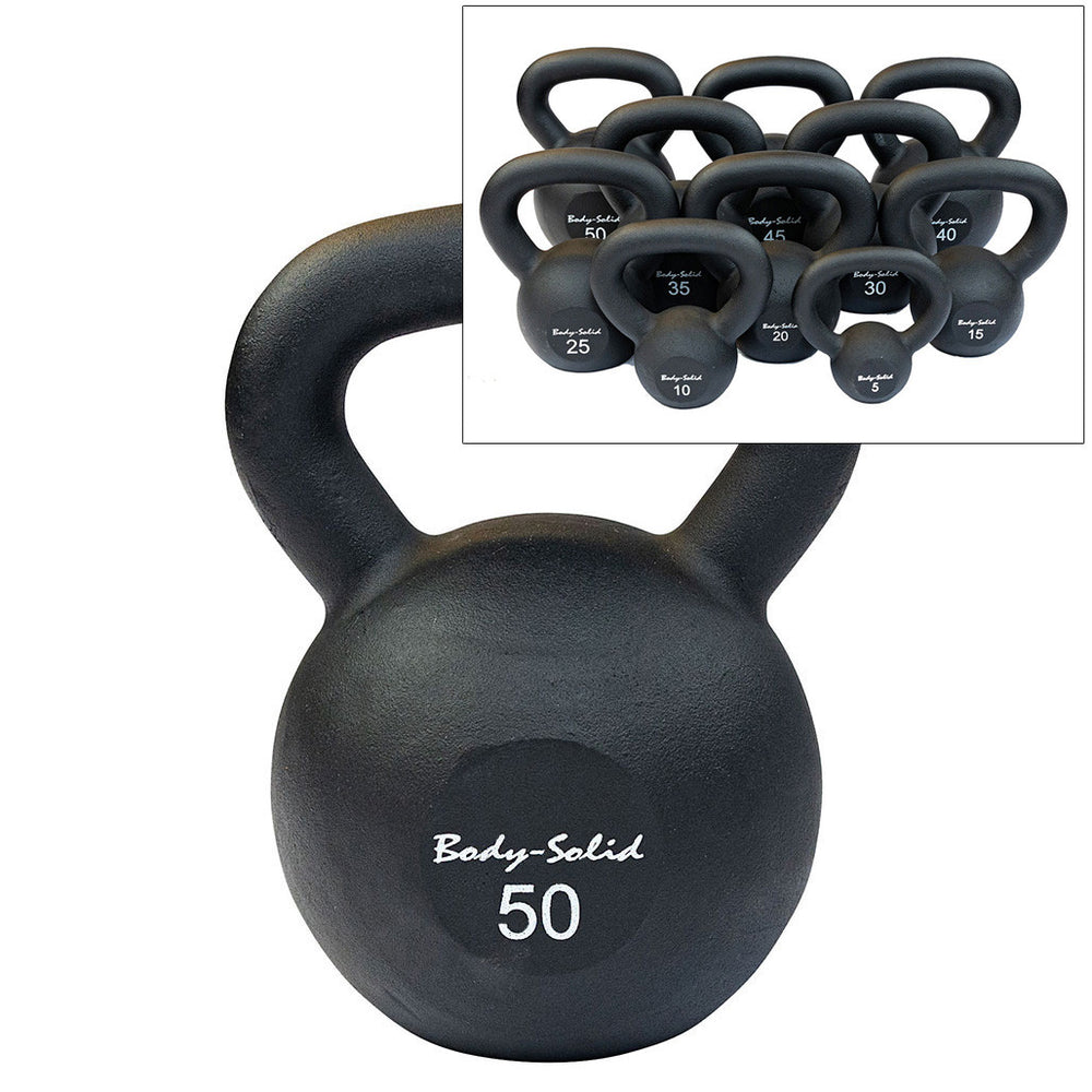 Body-Solid Powder Coat Kettlebells Sold individually and in Sets, SHIPPING INCLUDED