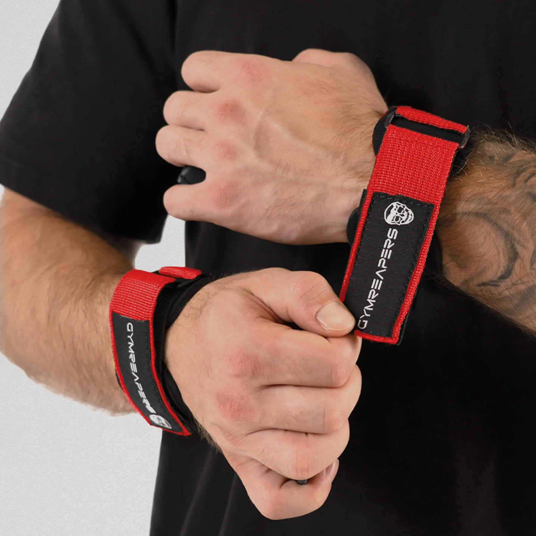 Gymreapers Lifting Grips - Red