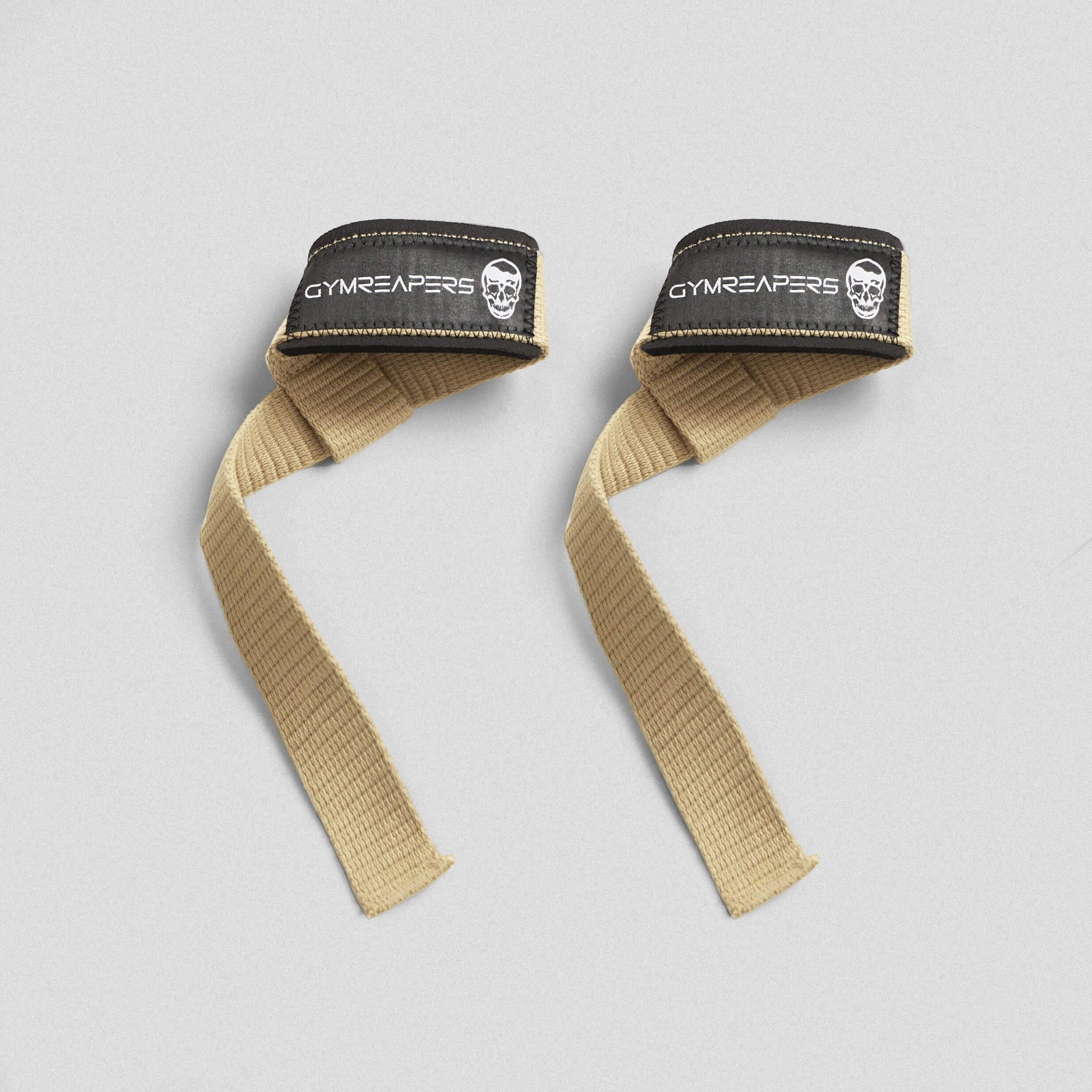 Lifting Straps | Premium Padded Weightlifting Straps - Desert Sand