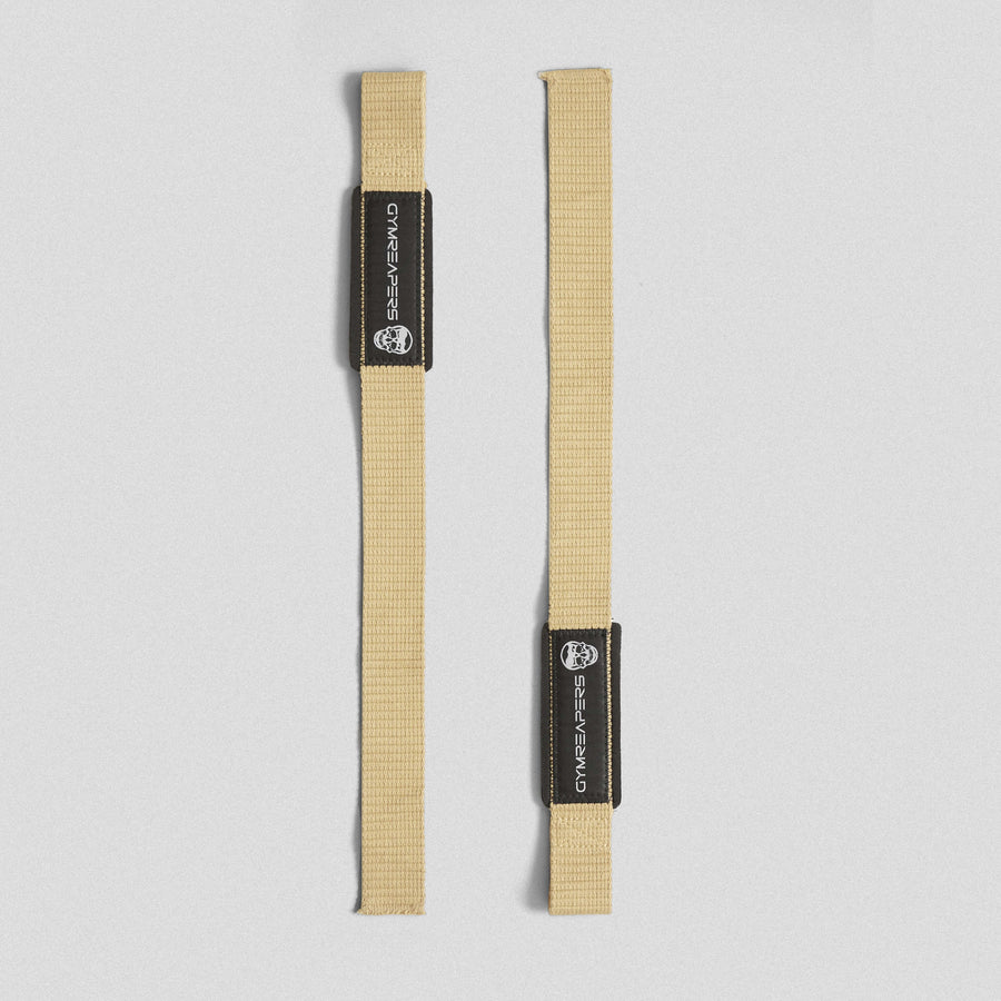 Lifting Straps | Premium Padded Weightlifting Straps - Desert Sand