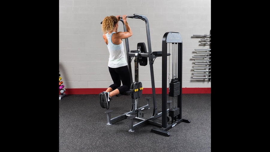 Body-Solid Pro-Select Weight Assist Chin-Up Dip Machine FCD-STK