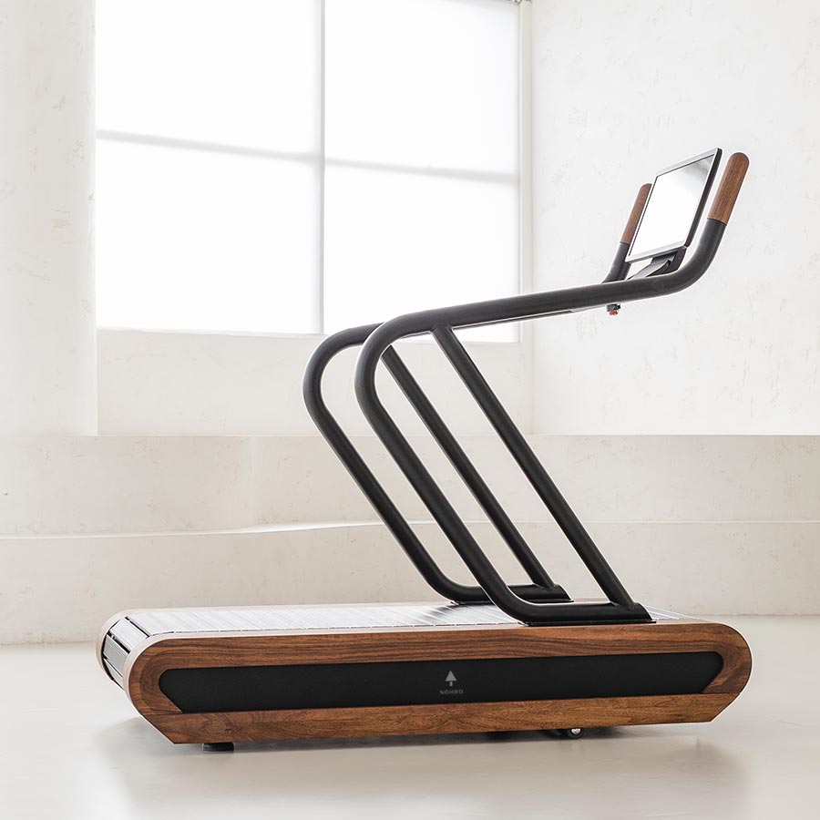 NOHRD Citius treadmill wood design detail