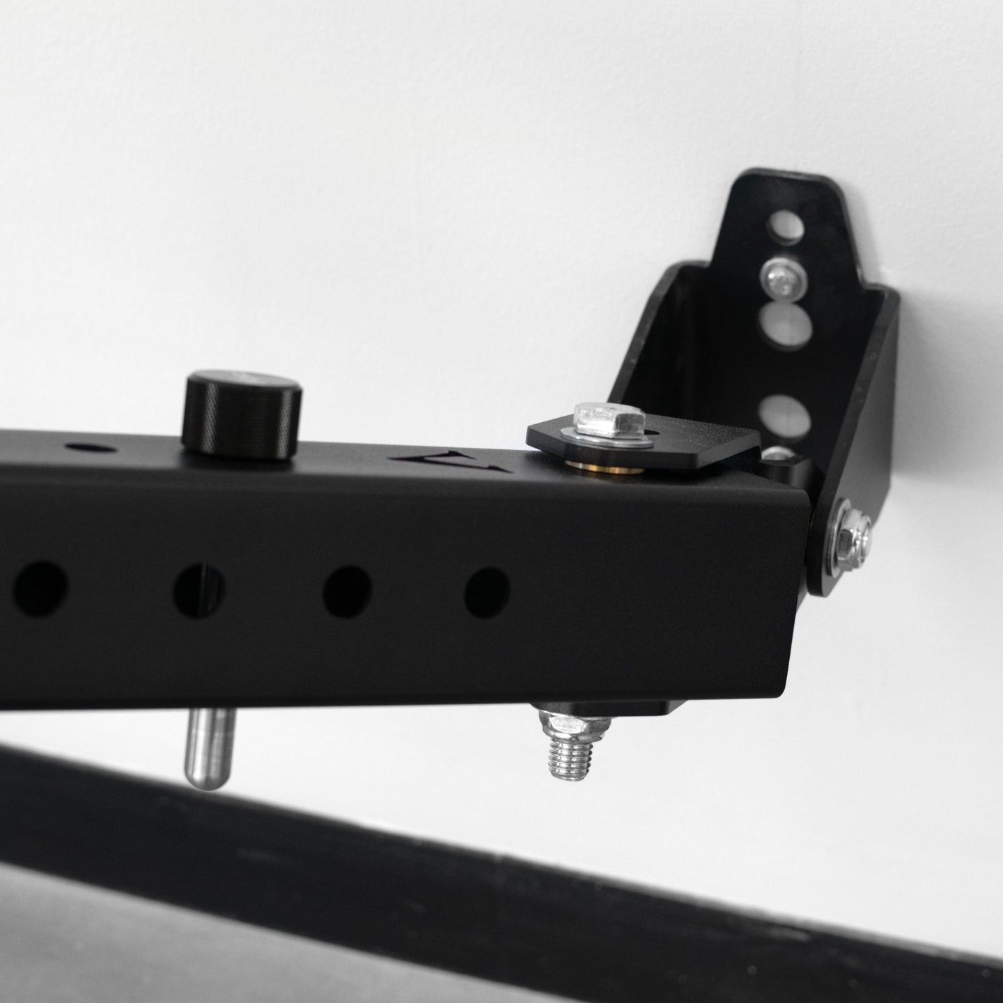 PRx Profile Belt Squat weight horn with plates loaded