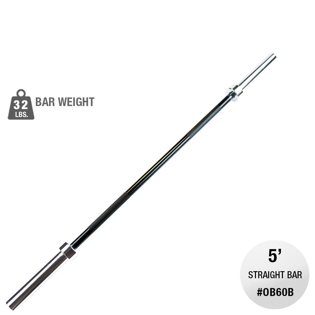 Body-Solid OB60B 5 ft black Olympic bar