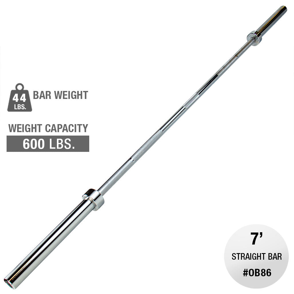 Body-Solid OB86C 7 ft chrome Olympic bar