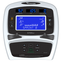 Elíptica de suspensión Vision Fitness S7100E para el hogar