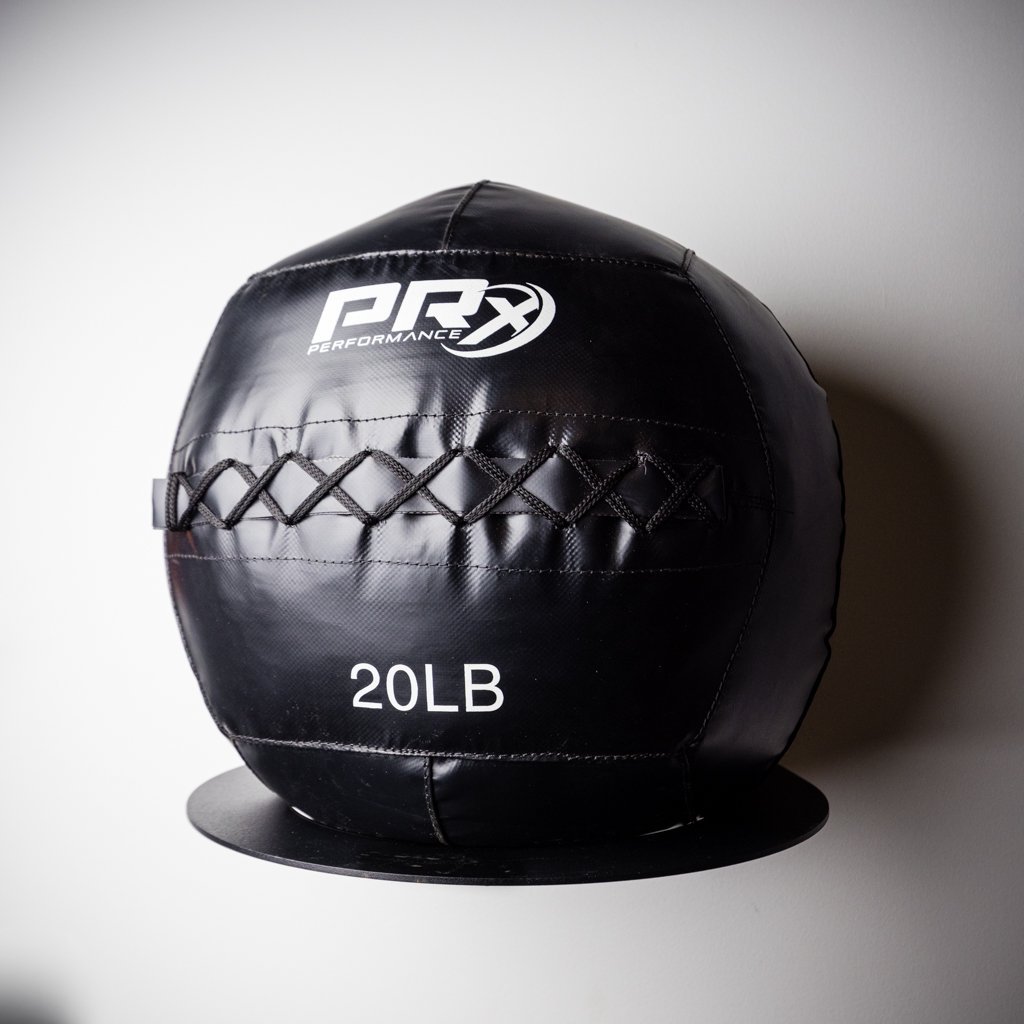 PRx Medicine Ball Storage steel cradle in black finish