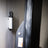 PRx Profile Bench Wall Locking System holding a folded bench against the wall