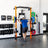 PRx Profile PRO Squat Rack multi-grip pull-up bar