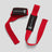 Lifting Straps | Premium Padded Weightlifting Straps - Red/Black