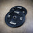 PRx Color Fleck Bumper Plates loaded on an Olympic barbell