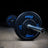 PRx Color Fleck Bumper Plates in a home gym setting