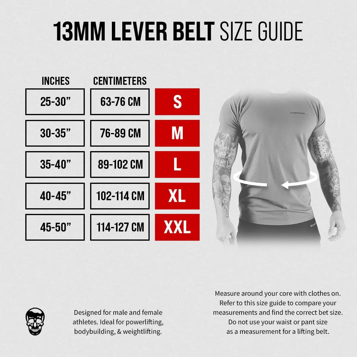 13mm Lever Belt