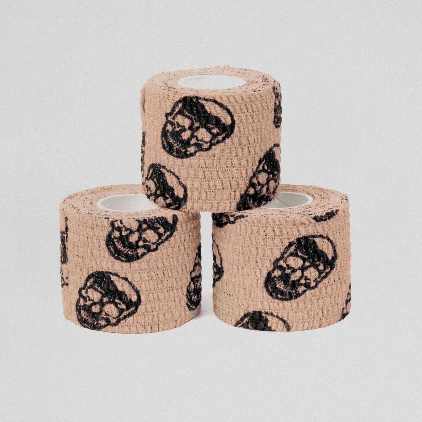 Gymreapers Skull Tape - Taupe