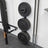 PRx 3-Peg weight plate storage detail of steel spine and pegs