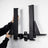 PRx Spotter Arm Storage unit showing 1 inch and 5/8 inch holes