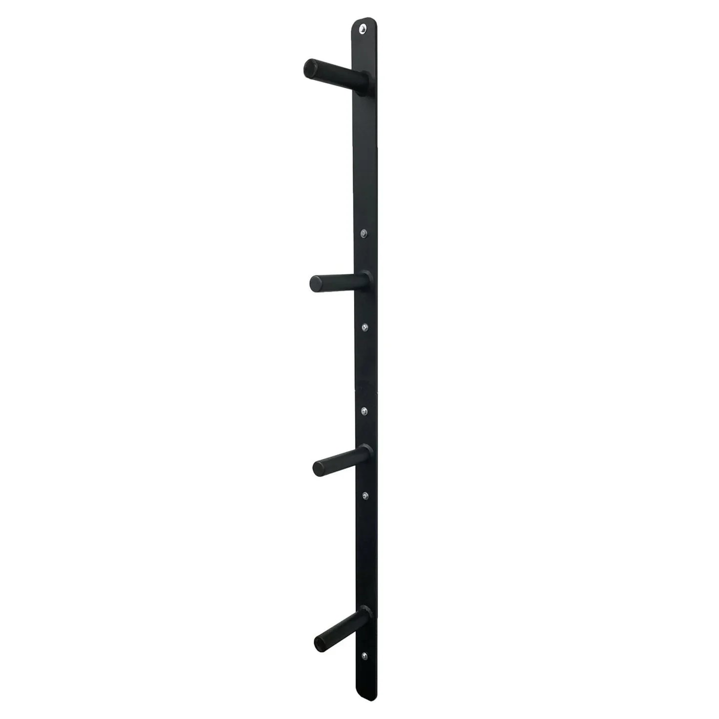 PRx wall mounted weight plate storage with a full plate set