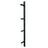 PRx wall mounted weight plate storage with a full plate set