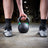 PRx kettlebell shown from above with the handle opening visible