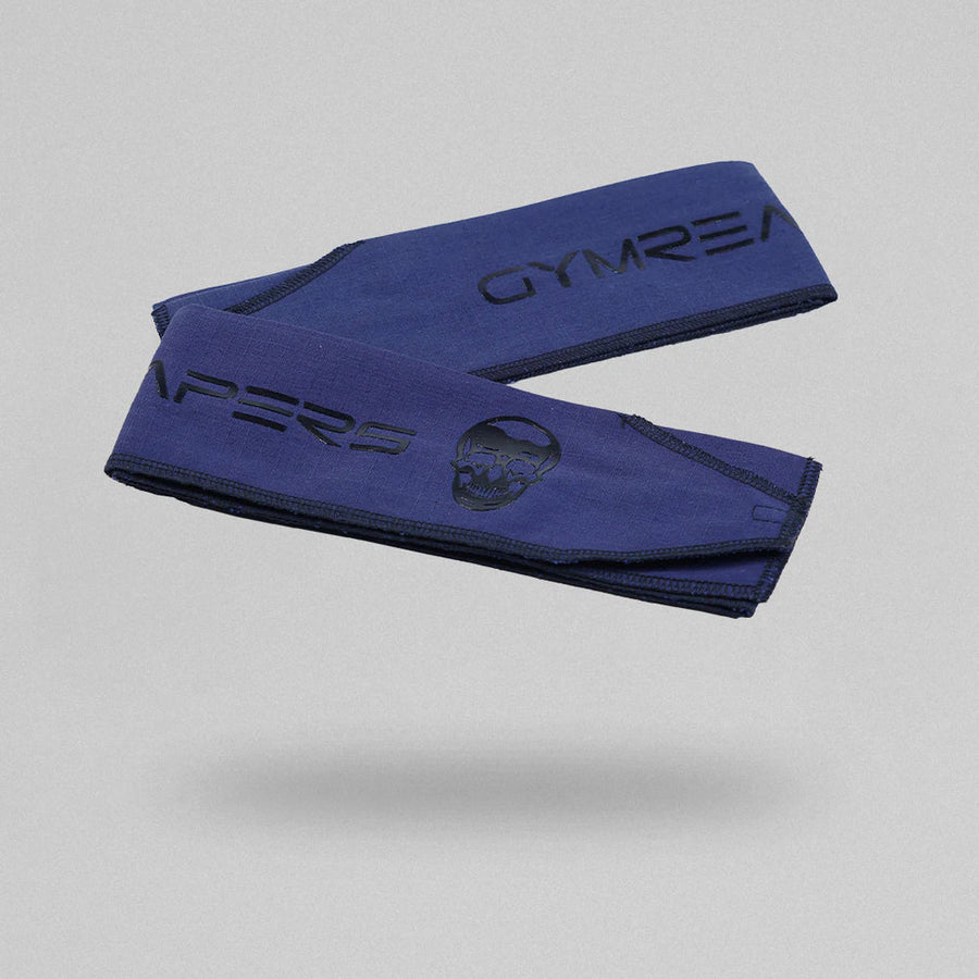 Strength Wrist Wraps - Adjustable Support - Navy