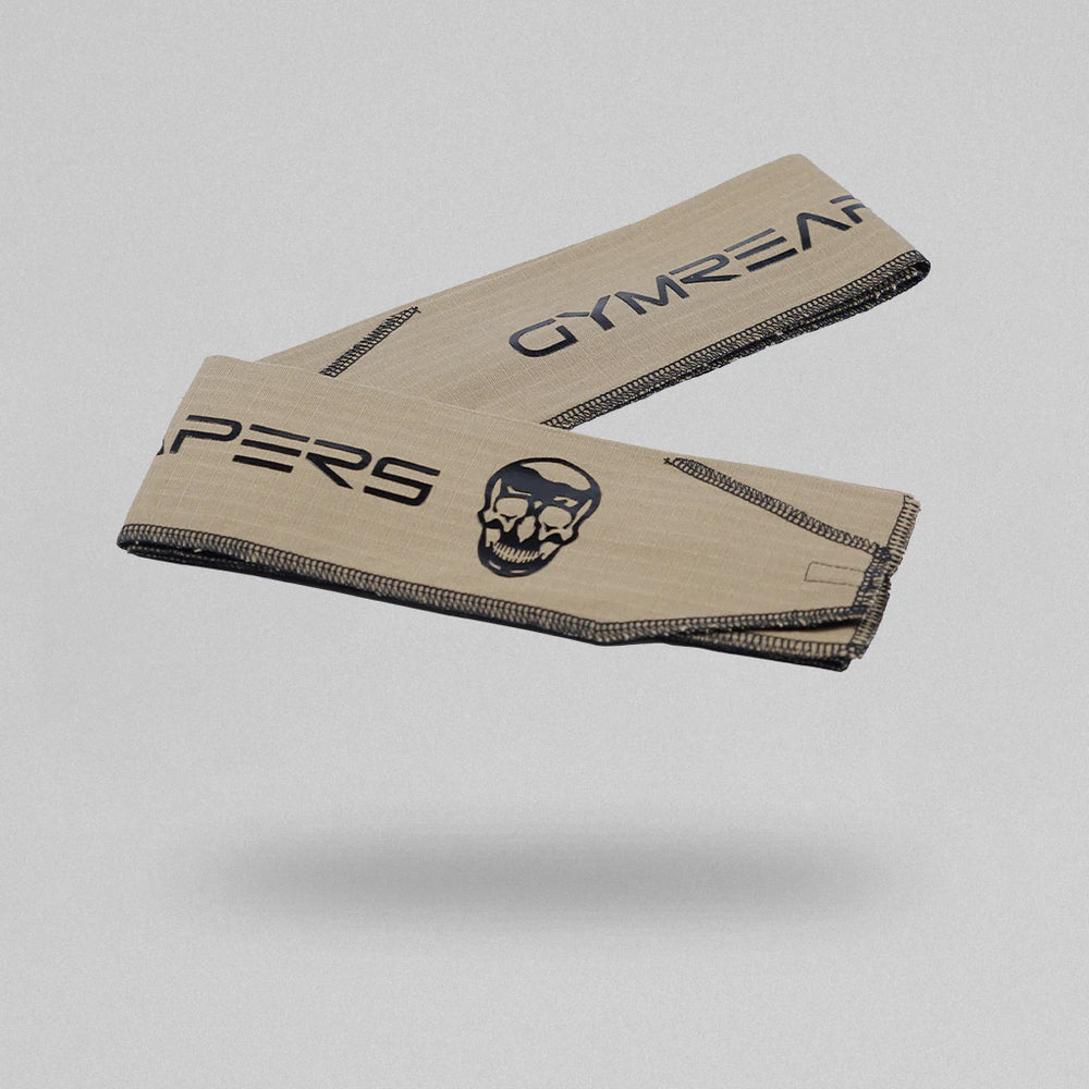 Strength Wrist Wraps - Adjustable Support - Tan