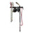 Jump ropes and straps hanging from the PRx wall-mounted accessory storage