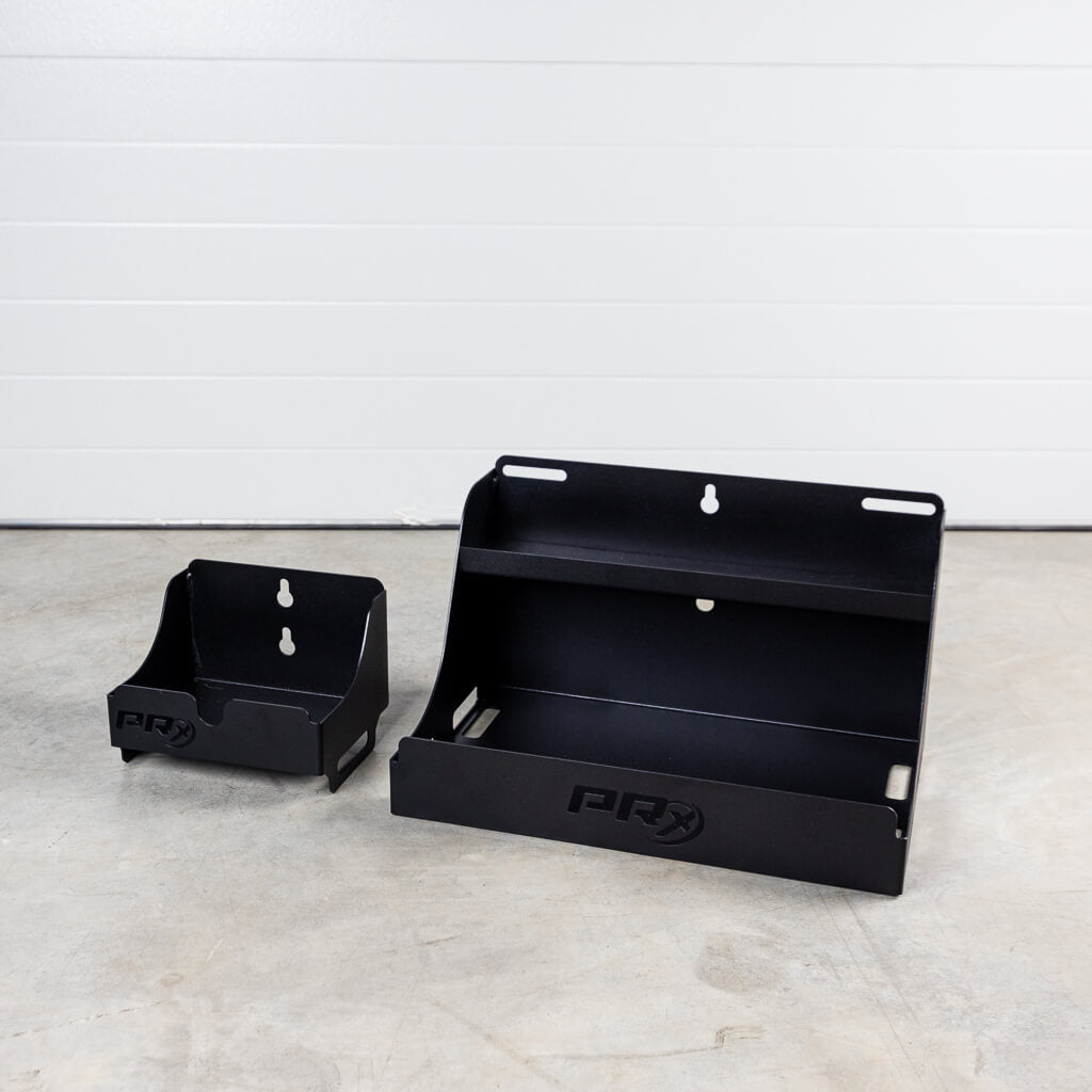 PRx Junk Drawer holding chalk, collars and small gym accessories