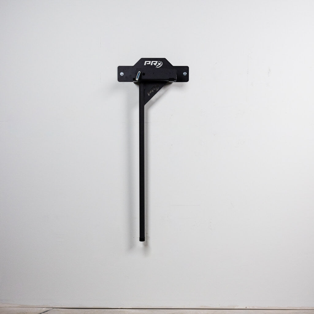 Close-up of the 7-gauge steel PRx Savannah Bar Storage mount
