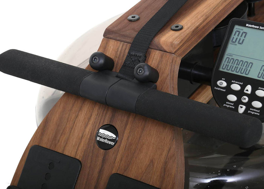 WaterRower Walnut Rowing Machine with S4 BLE Monitor