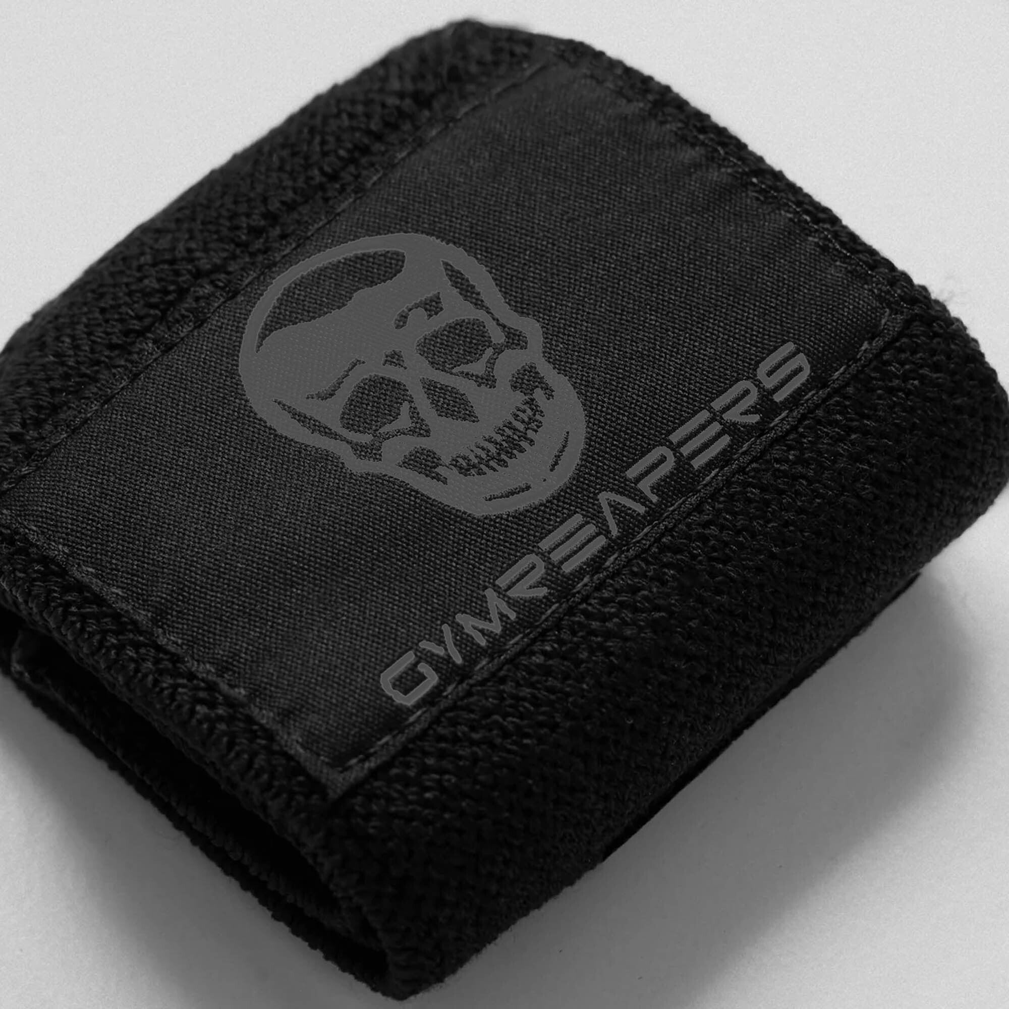 18" Wrist Wraps - Black/Black