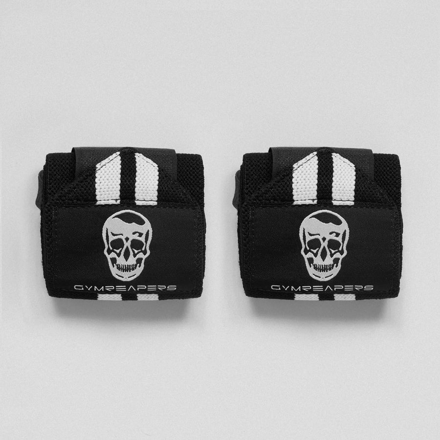 Wrist Wraps - 18" Weightlifting Wrist Support - White