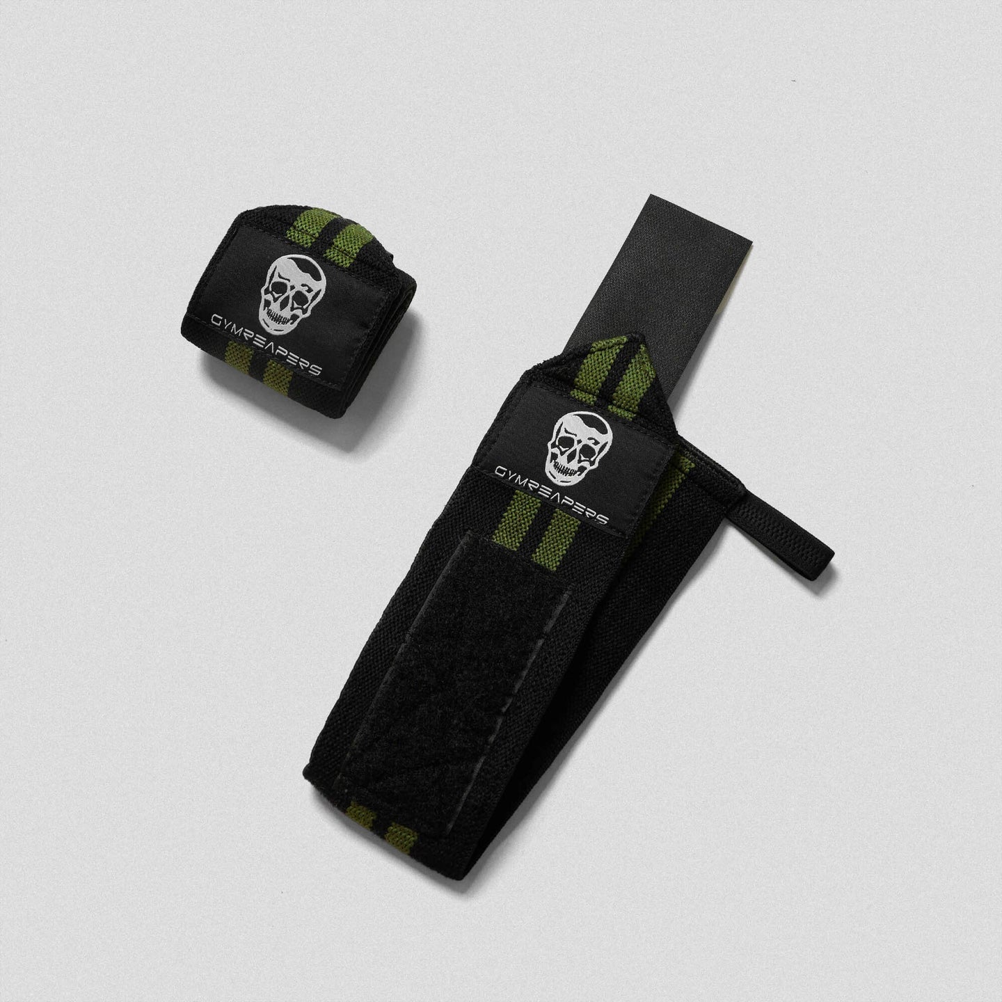 Wrist Wraps - 18" Weightlifting Wrist Support - Green